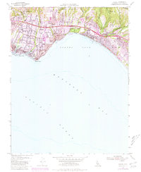 Soquel 1954 topographic map preview