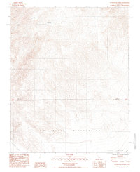 Sourdough Spring 1984 topographic map thumbnail