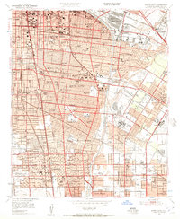 South Gate 1949 topographic map thumbnail