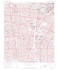 South Gate 1964 topographic map thumbnail