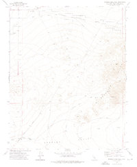 Spangler Hills West 1973 topographic map thumbnail