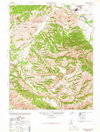 Spreckels 1947 topographic map thumbnail