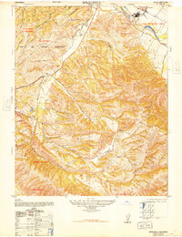 Spreckels 1947 topographic map thumbnail