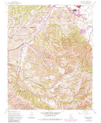 Spreckels 1947 topographic map thumbnail