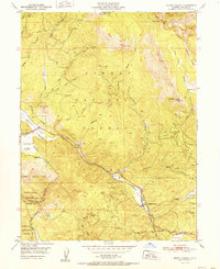 Spring Garden 1952 topographic map preview