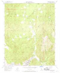 Springville 1957 topographic map thumbnail