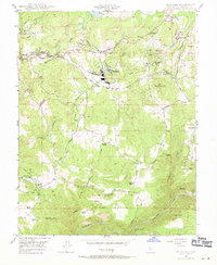 Standard 1948 topographic map preview