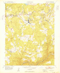 Standard 1949 topographic map thumbnail