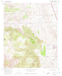 Steele Peak 1967 topographic map thumbnail