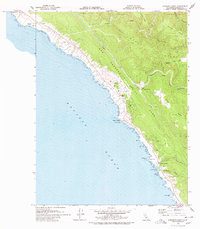 Stewarts Point 1978 topographic map thumbnail