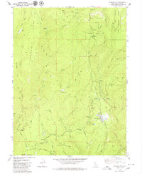 Stirling City 1979 topographic map thumbnail