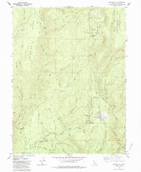 Stirling City 1979 topographic map thumbnail