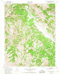 Stockdale Mountain 1948 topographic map thumbnail