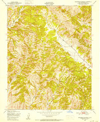 Stockdale Mountain 1948 topographic map thumbnail