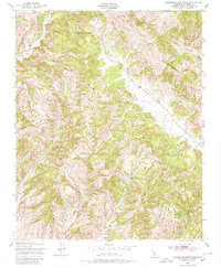 Stockdale Mountain 1948 topographic map thumbnail