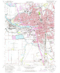 Stockton West 1968 topographic map thumbnail