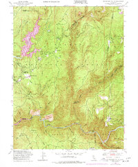 Strawberry Valley 1948 topographic map thumbnail