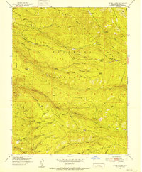 Stump Spring 1951 topographic map thumbnail