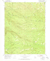 Stump Spring 1951 topographic map thumbnail
