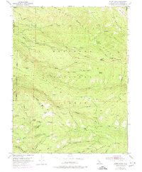 Stump Spring 1951 topographic map thumbnail
