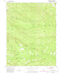 Stump Spring 1951 topographic map thumbnail