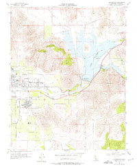 Success Dam 1956 topographic map thumbnail