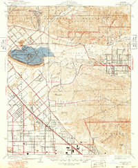 Sunland 1942 topographic map thumbnail