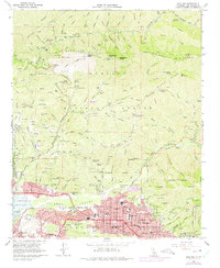 Sunland 1966 topographic map thumbnail