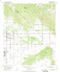 Sunnymead 1953 topographic map thumbnail