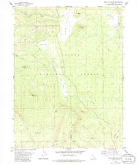 Swain Mountain 1979 topographic map thumbnail