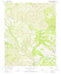 Sycamore Flat 1956 topographic map thumbnail