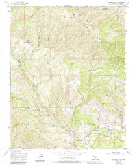 Sycamore Flat 1956 topographic map thumbnail