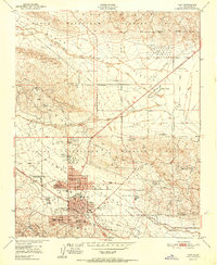 Taft 1951 topographic map preview