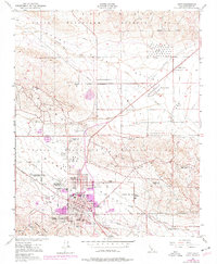 Taft 1950 topographic map preview