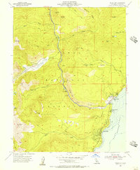 Tahoe City 1955 topographic map thumbnail