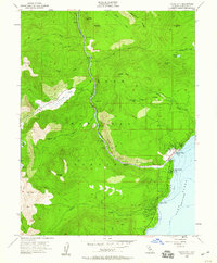 Tahoe City 1955 topographic map thumbnail