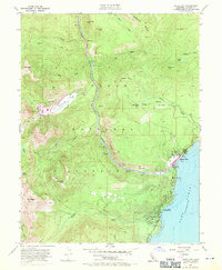 Tahoe City 1955 topographic map thumbnail