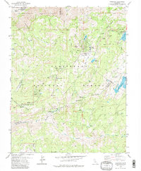 Tamarack 1979 topographic map thumbnail