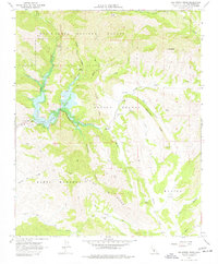 Tar Spring Ridge 1967 topographic map thumbnail