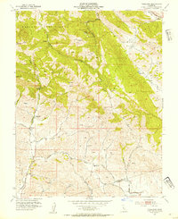 Tassajara 1953 topographic map thumbnail