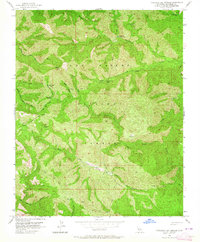 Tassajara Hot Springs topographic map thumbnail