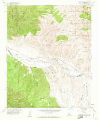 Taylor Canyon 1959 topographic map thumbnail