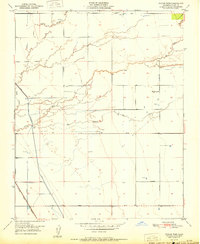 Taylor Weir 1951 topographic map thumbnail