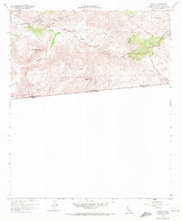 Tecate 1960 topographic map thumbnail