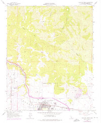 Tehachapi North 1966 topographic map preview