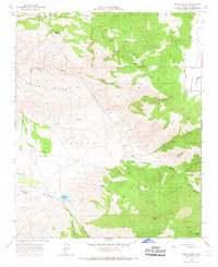 Tejon Ranch 1966 topographic map thumbnail