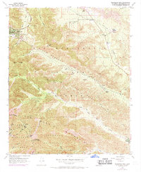 Telegraph Peak 1956 topographic map thumbnail
