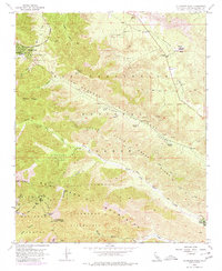 Telegraph Peak 1955 topographic map thumbnail