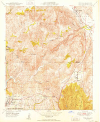 Temecula 1950 topographic map thumbnail
