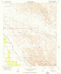 Thermal Canyon 1956 topographic map thumbnail